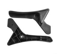 Honseadek Lot de 2 poignées de réglage de siège avant noir pour Mitsubishi L200 pour Triton 2005-2014, bouton de réglage du siège gauche et droit, poignée coulissante en plastique