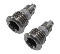 Honseadek Lot de 2 vis de purge pour levier de frein de vélo avec joint torique pour MT2 MT4 MT5 MT7 MT8 Compatible avec les boulons de purge Magura en alliage pour route et support (titane)