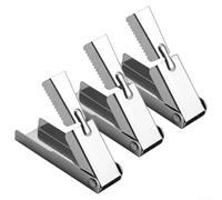 Honseadek Lot de 3 éplucheurs d'écrevisses en acier inoxydable avec design respectueux des ongles, éplucheur pour écrevisses pour une expérience de repas propre et de fruits de mer