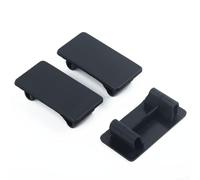 Honseadek Lot de 3 plaques d'obturation standard pour interrupteur à bascule Arb Narva Noir 4,8 cm x 2,4 cm x 1,2 cm