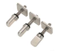 Honseadek Lot de 3 vis à ailettes et clous pour longboard