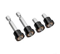 Honseadek Lot de 4 embouts de tournevis magnétiques pour placoplâtre compatibles avec perceuses électriques, sans fil et de table