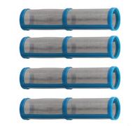 Honseadek Lot de 4 filtres de pulvérisation de peinture sans air pour pompe électrique G390 G395 G495 G595 en acier inoxydable