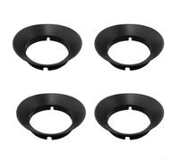 Honseadek Lot de 4 joints de rechange robustes en silicone pour moulin à café Baratza Encore/Virtuoso Noir 62 mm de diamètre extérieur Kit joints d'étanchéité pour pièces de sol