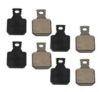 Honseadek Lot de 4 paires de plaquettes de frein à disque de vélo compatibles avec MT5 MT7 - Pièces de rechange en résine pour vélo de montagne - Système de freinage de performance