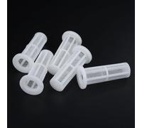Honseadek Lot de 5 filets de filtre à eau de rechange pour nettoyeur haute pression K2-K7, lot de 5 filtres en plastique pour équipements électriques extérieurs compatibles avec