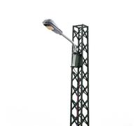 Honseadek Lot de 5 lampes LED pour mât de treillis de modélisme, éclairage de mât de treillis miniature pour modélisme ferroviaire, lampe de train miniature