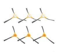 Honseadek Lot de 6 brosses latérales de rechange, pour robot Netbot S15, accessoires d'aspirateur, brosse de nettoyage latérale, pièces de nettoyage de sol pour robot