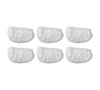 Honseadek Lot de 6 serpillères réutilisables en microfibre compatibles avec PAEU0282 pour balai vapeur PowerFresh, chiffons de nettoyage épais et lavables avec gommage