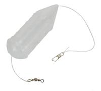 Honseadek Mangeoire pour pêche à la carpe par asticot - Poids de 5 g à 15,5 g, cadre fendu, compatible avec les roulettes, les vers hachés de chanvre, 6 tailles (35 x 108 mm)