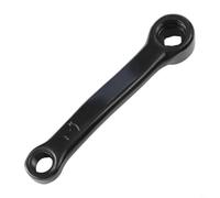 Honseadek Manivelle de vélo d'appartement en fer de 127 mm, bras de rechange gauche ou droit, trou carré pour vélo d'intérieur, compatible avec la plupart des vélos de fitness à domicile (manivelle