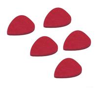 Honseadek Médiators en feutre doux pour ukulélé 30 mm x 25 mm | Lot de 5 médiators colorés en feutre de qualité pour un son net, pour concert, soprano ténor, Uke, accessoire de performance