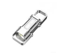 Honseadek Mini lampe torche LED rechargeable 10 W avec fonction de banque d'alimentation, étanche, portable, 400 mAh, charge de type C pour le camping et la randonnée