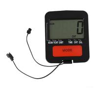 Honseadek Moniteur de compteur de rameur avec écran LCD pour le nombre de fois, calories, distance, kilométrage, compteur de pas et compteur de vitesse compatible