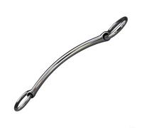 Honseadek Mors en acier inoxydable 11,5 cm | Matériau de qualité, doux pour la bouche sensible, pour matériel d'équitation anglais, design multi-sections
