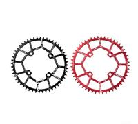 Honseadek Motsuv 104Bcd Plateau étroit et large 40-52T en alliage d'aluminium CNC à disque unique, pour vélo de route, VTT, pédalier positif négatif pour la conception des dents, empêche la chute de