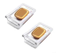 Honseadek Organisateurs de tiroir de réfrigérateur pour un stockage efficace des aliments et une optimisation de l'espace, s'adaptent sous les étagères de réfrigérateur de moins de 0 165 cm