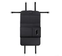 Honseadek Organiseur de dossier de siège de voiture | 40 x 70 cm, sac de rangement pliable avec table, cuir synthétique de qualité, matériau imperméable