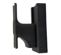 Honseadek Organiseur mural pour garage, atelier, camion, maison, extérieur, bateau de pêche, support de rangement mural pour canne à pêche horizontale, 2 pièces (noir)