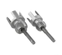 Honseadek Outil de filetage interne et externe pour tuyaux PPR PVC MPP, outil de filetage de tuyau à double fonction avec coupe de précision, construction robuste en alliage d'acier 40Cr