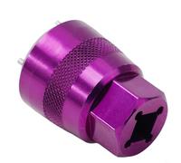 Honseadek Outil de retrait et d'installation de couvercle de manivelle pour SRAM pour Dub BB30, finition anodisée, extracteur usiné CNC en alliage d'aluminium, avec entraînement hexagonal de 21 mm
