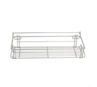 Honseadek Panier suspendu portable en acier inoxydable pour table de camping - Égouttoir pliable compatible avec les tables ayant des poteaux de plus de 35,5 cm, 1,4 cm de diamètre