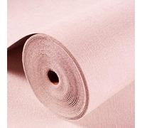 Honseadek Papier peint autocollant à réduction du bruit, isolation thermique XPE, résistant à l'humidité, résistant aux taches, peler et rouler, 50 x 1000 cm, gris (rose)