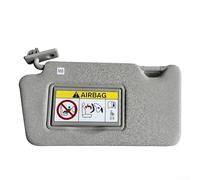 Honseadek Pare-soleil de voiture avec miroir de courtoisie, OEM 96400-3AW2A, matériau ABS, résistant à l'usure, ne se déforme pas, installation rapide (gauche)