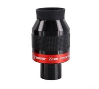 Honseadek Parfocale à champ plat à 70 degrés pour oculaire ultra grand angle pour télescope astronomique, objectif télescope de 3,2 cm avec revêtement FMC et alliage d'aluminium (longueur focale 22 mm