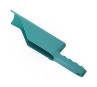Honseadek Pelle de gouttière en plastique flexible pour enlever les débris de toit avec marques de mesure Vert