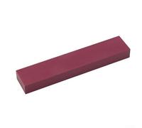 Honseadek Pierre à aiguiser en maille 3000 pour outils de sculpture, pierre à huile de polissage rouge, 100 x 20 x 10 mm, aiguiseur d'outils à main portable de qualité professionnelle