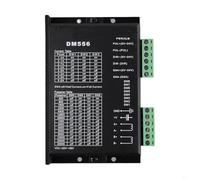 Honseadek Pilote de moteur pas à pas DM556, contrôleur numérique micropas, courant réglable 1-5,6 A, alimentation 20-50 V DC, contrôle d'impulsion élevé 0-200 kHz