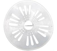 Honseadek Plaque de pressage pour machine à laver - Housse intérieure douce pour linge semi-automatique - Couvercle en plastique pour améliorer l'efficacité d'extraction de l'eau - Blanc (D)