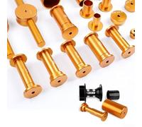 Honseadek Plus pour avoir l'installation pour vélo usiné un appareil de roulement de presse Roulettes Roulement de moyeu pour CNC pour aluminium pour retrait de jeu de 25 pièces (type A)