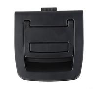 Honseadek Poignée de couvercle de coffre en plastique pour X5 E70 E71 X6 2006-2013 | Tapis de sol de coffre sur mesure avec trou de serrure | Compatible OEM 51479120283 (A noir)