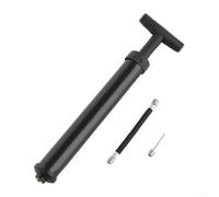 Honseadek Pompe à ballon de sport avec manomètre et buse rotative - Pompe à air haute pression manuelle pour gonflage de football, basket-ball, volleyball (sku sku)