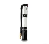 Honseadek Pompe à chocs pour fourche de VTT - Gonfleur de vélo à double étape - Jauge de pneu de 300 PSI - En alliage haute pression - Portable - Mode Hi-V Hi-P - Purgeur de pression de précision