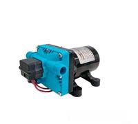 Honseadek Pompe à eau à membrane auto-amorçante 12 V 24 V DC silencieuse pour camping-car, bateau, système d'eau douce, lavage de voiture, transfert d'eau de mer (NMDP42-G40-55-24)