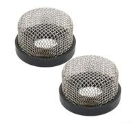 Honseadek Pompe aérateur submersible 800 GPH 12 V CC avec filtre en acier inoxydable, design coudé à 90 degrés pour bateau appât aquarium circulation (2 filtres)