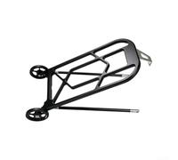 Honseadek Porte-bagages arrière pliable en aluminium pour Brompton | Porte-bagages pour vélo, charge de 25 kg avec support de sac de la série P, petit cadre de roue léger