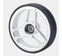 Honseadek Pour roues de vélo pliables Brompton | Ensemble de roues larges en alliage d'aluminium de 68 mm, finition anodisée de qualité avec anneau en caoutchouc épais
