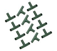 Honseadek Raccord de cadre de serre de 16 mm - Joint en PVC robuste pour connecteur de structure de jardin, kit de connexion de cadre extérieur avec connecteurs de qualité meubles