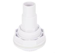 Honseadek Raccord de jet de retour de piscine hors sol blanc de rechange pour Hayward SP1023 avec adaptateur de tuyau mâle de 3,8 cm et 3,8 cm et globe oculaire de 1,9 cm