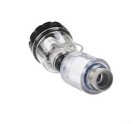 Honseadek Rallonge de robinet pour aérateur de robinet - Économie d'eau - Buse anti-éclaboussures - Connecteur d'extension d'évier flexible - Diffuseur d'eau - Adaptateur de cuisine et de salle de