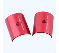 Honseadek Réducteur de potence de guidon de vélo 31,8 mm à 35 mm, adaptateur d'alésage de barre pour alliage d'aluminium pour composant de vélo, compatible avec les vélos de route et de montagne