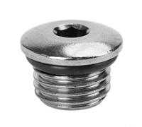 Honseadek Régulateur de plongée sous-marine 1er étage - LP 3/8" et port HP 7/16" avec joint torique, cuivre chromé pour résistance à la corrosion, compatible avec Low (3/8-24 LP)