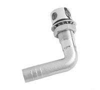 Honseadek Reniflard de réservoir de carburant en acier inoxydable 316 de qualité marine avec joint de montage pour tuyau de 58 mm - Compatible avec divers