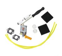 Honseadek Rlt30cesa Kit de carburateur compatible avec les tondeuses à gazon Orlt30prt Ry Rbc30sesa Rbc30sbsa Rht2660da pour avoir 11 pièces de rechange avec air carburant