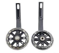 Honseadek Roues d'entraînement de vélo pour enfants avec lumières LED magnétiques pour vélos de 35,6 cm, 40,6 cm, 50,8 cm, roues clignotantes en polyuréthane, installation simple pour enfants (50,8 cm