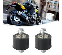 Honseadek Rouleau de chaîne de moto de 8 mm de diamètre intérieur pour YFM350 YFM 350 Bras oscillant supérieur et inférieur compatible avec YFZ 350 pour Banshee Matériau en caoutchouc